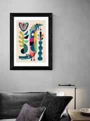 East End Prints Cream Crocodile Print by Rachel Lee - Image 2 of 2