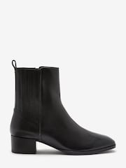 Schwarz - Forever Comfort® Chelsea-Stiefel aus Leder - Bild 5 von 8