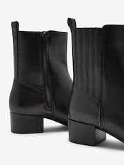 Schwarz - Forever Comfort® Chelsea-Stiefel aus Leder - Bild 8 von 8