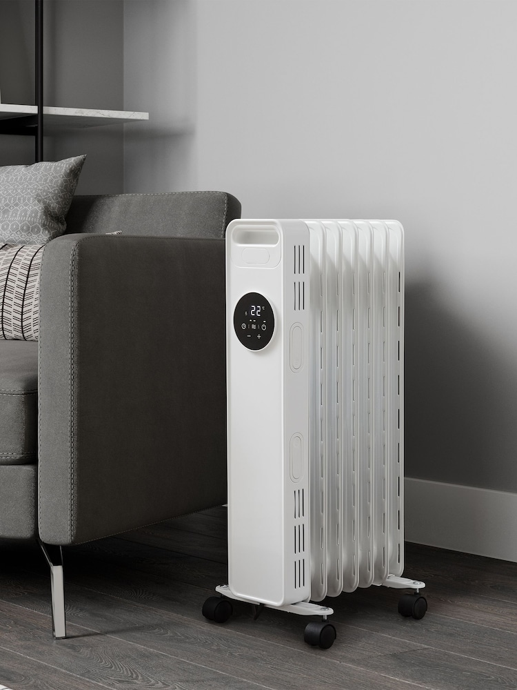 Black & Decker White Oil Filled Radiator - Image 1 of 7