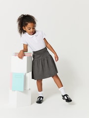 Clarks Grey School Skater Skirt - Image 1 of 8