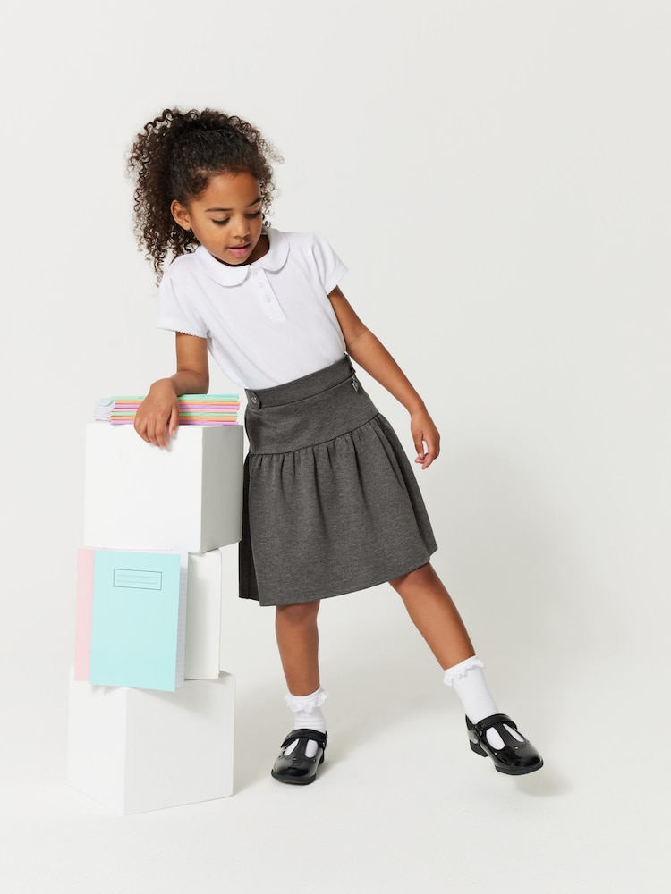 Clarks Grey School Skater Skirt - Image 1 of 8