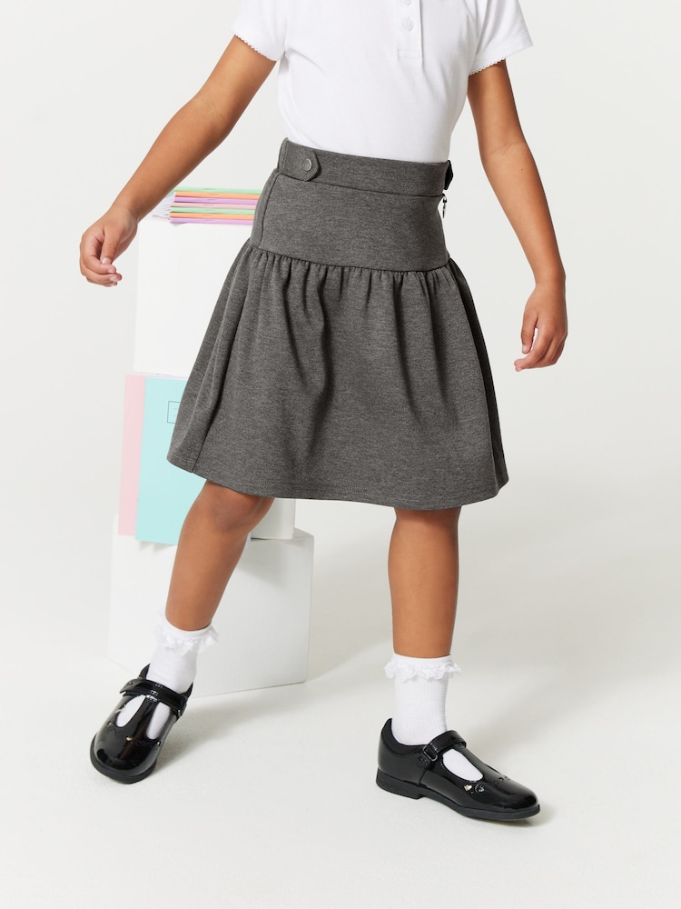 Clarks Grey School Skater Skirt - Image 2 of 8