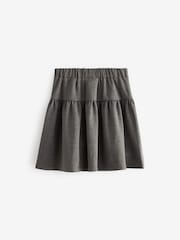 Clarks Grey School Skater Skirt - Image 6 of 8
