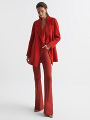 Reiss Orange Jolie V-Neck Cashmere Blend Jumper - Image 7 of 7