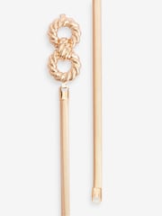 Gold Skinny Stretch Chain Belt - Image 5 of 5