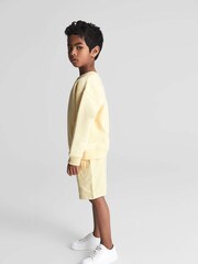 Reiss Lemon Henry Drawstring Jersey Shorts - Image 4 of 6