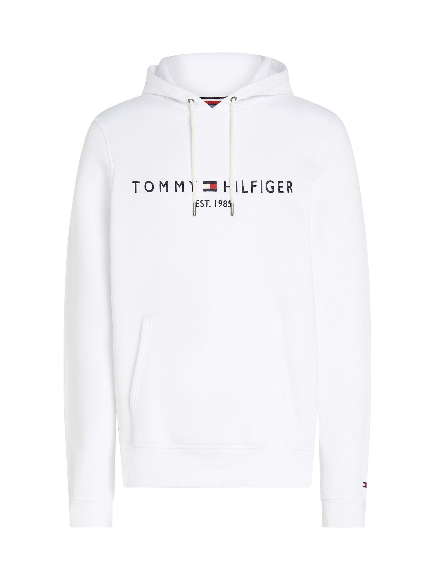 White tommy hoodie store