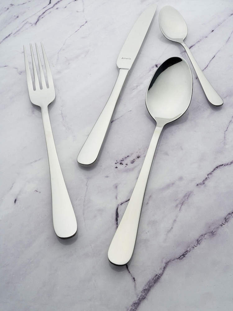 Amefa Silver Austin 24 Piece Cutlery Set - Image 2 of 4