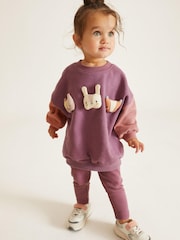 Vijolična - Komplet za pot in pajkice (3mths-7yrs) - Slika 1 iz 7