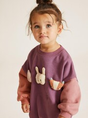 Vijolična - Komplet za pot in pajkice (3mths-7yrs) - Slika 2 iz 7