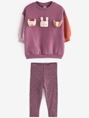Vijolična - Komplet za pot in pajkice (3mths-7yrs) - Slika 5 iz 7