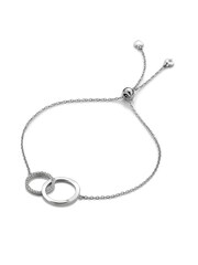 Hot Diamonds Silver Striking Circle Bracelet - Image 1 of 3