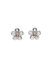 Hot Diamonds Silver Forget Me Not Earrings - Image 1 of 3