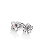 Hot Diamonds Silver Forget Me Not Earrings - Image 2 of 3