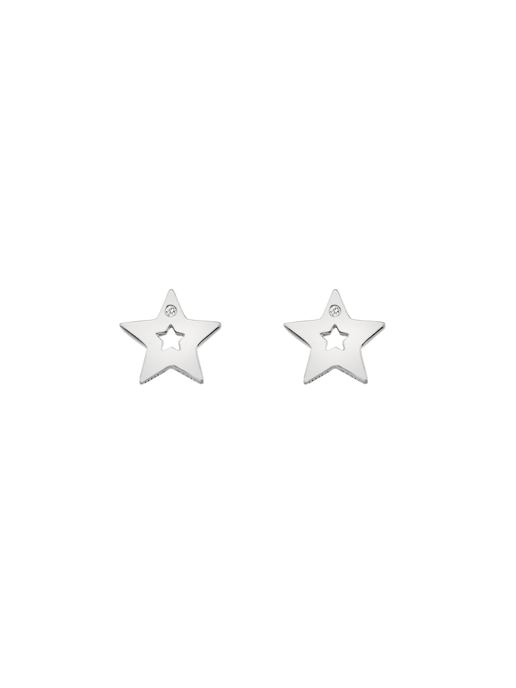 Hot Diamonds Silver Diamond Amulet Stud Earrings - Image 2 of 3