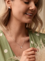 Hot Diamonds Silver Diamond Amulet Stud Earrings - Image 3 of 3