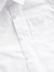 Clarks White Short Sleeve Clarks Boys School Shirts 2 Pack - Image 11 of 11