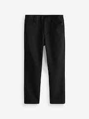 Clarks Black Boys Fastened School Trousers with Stretch - Image 4 of 7
