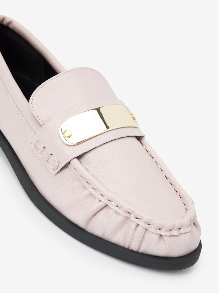 Bone Cream Forever Comfort® Hardware Trim Loafers - Image 6 of 6