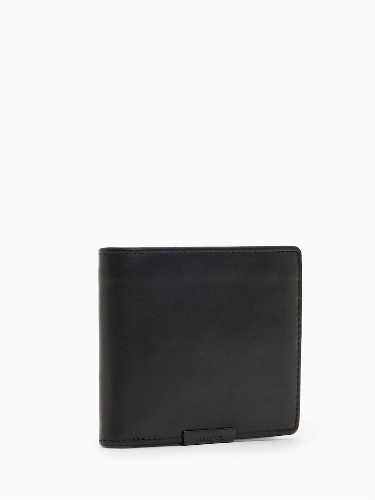 AllSaints Black Blyth Wallet - Image 3 of 6