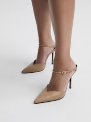 Reiss Biscuit Banbury Court Shoes - Image 2 of 5