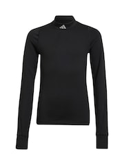 adidas Black Long Sleeve T-Shirt - Image 1 of 5
