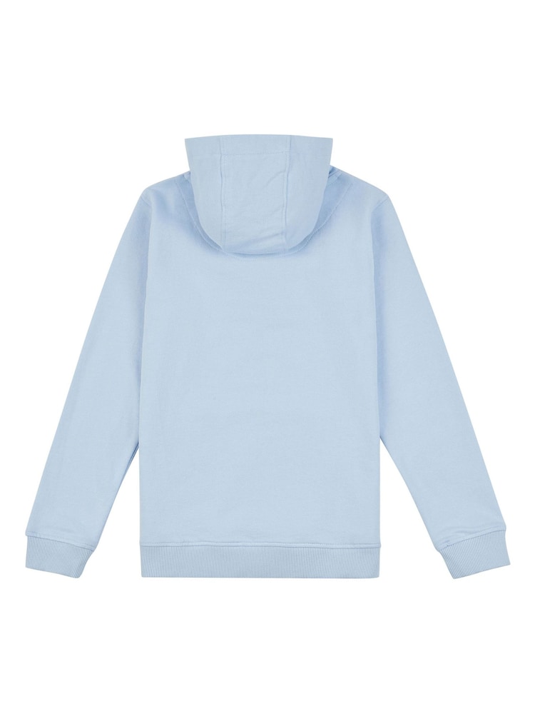 Jack Wills Blue 100% Cotton Script LB OTH Hoodie - Image 2 of 3