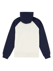 Jack Wills White Oversized 100% Cotton Collegiate Hoodie - Image 2 of 3
