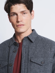 Aubin Radstock Quilted Overshirt - Image 3 of 6