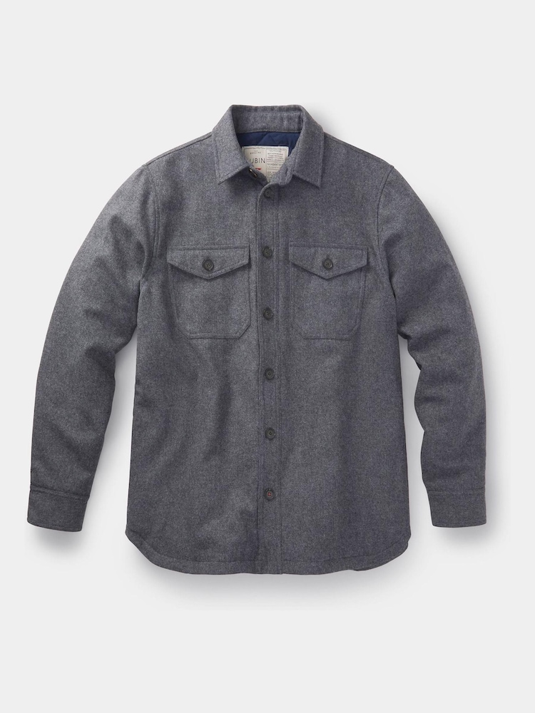 Aubin Radstock Quilted Overshirt - Image 6 of 6