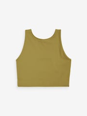 Girlfriend Collective Dylan Green Crop Bra - Image 5 of 5