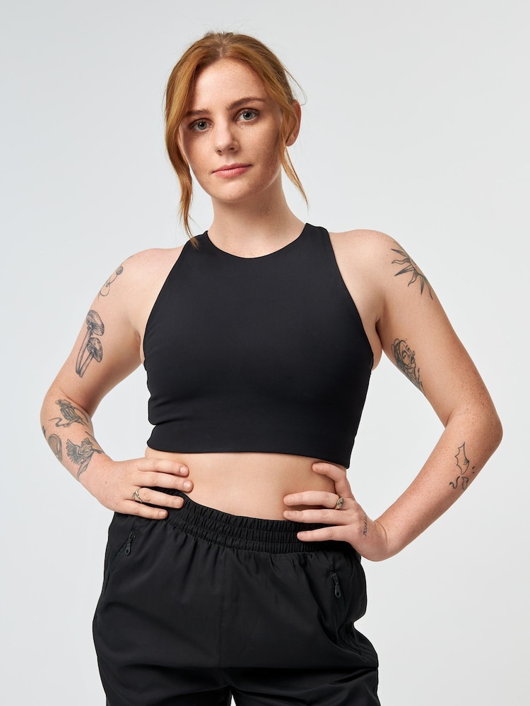 Girlfriend Collective Dylan Crop Bra - Image 1 of 8