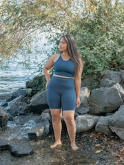 Girlfriend Collective High Rise Bike Shorts - Image 1 of 14