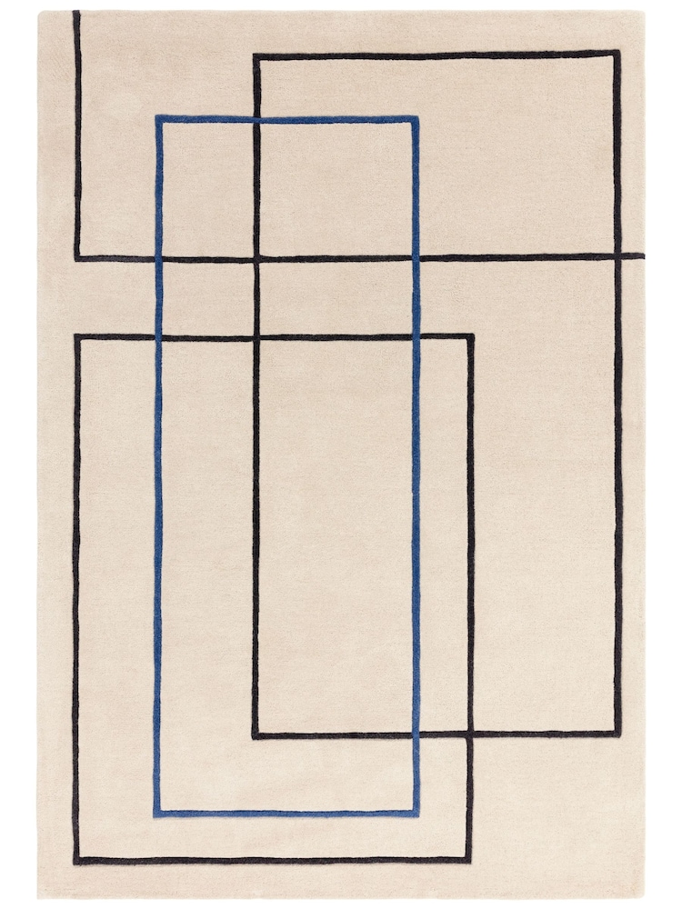 Asiatic Rugs Blue Reef Outline Rug - Image 1 of 6