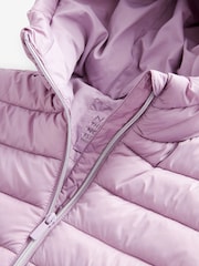 Lilac Purple Shower Resistant Padded Coat (3-16yrs) - Image 9 of 9