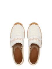 Valentino Poseidone White Espadrille - Image 5 of 8