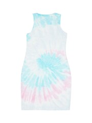 Jack Wills Pink Tie Dye Sleeveless Bodycon Dress - Image 2 of 3