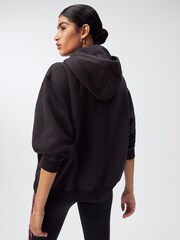 Czarny - adidas Originals Boyfriend Adult Adicolor Essentials Hoodie - Image 2 of 5