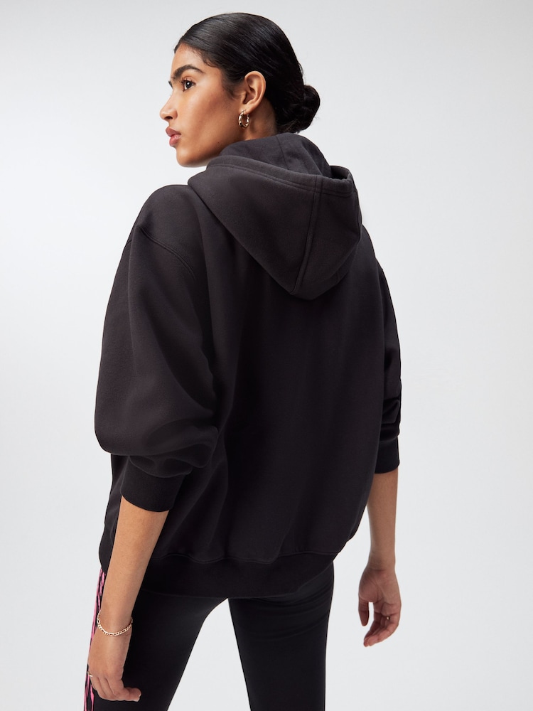 Czarny - adidas Originals Boyfriend Adult Adicolor Essentials Hoodie - Image 2 of 5
