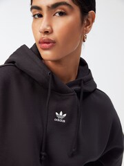 Czarny - adidas Originals Boyfriend Adult Adicolor Essentials Hoodie - Image 5 of 5