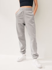 adidas Originals Grey Essentials Fleece Joggers - Image 1 of 4