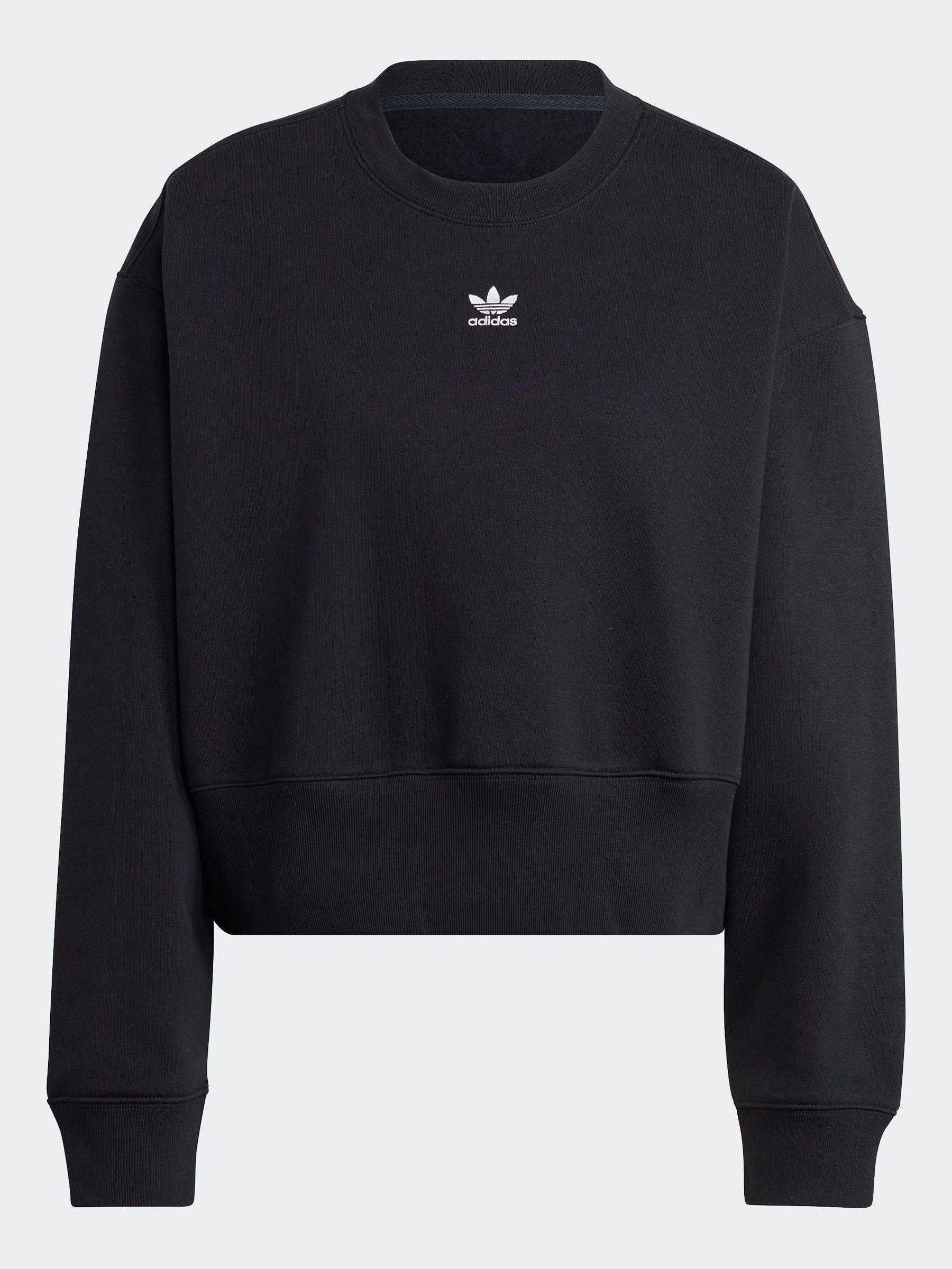 Adidas originals essential crew neck sweat in white discount