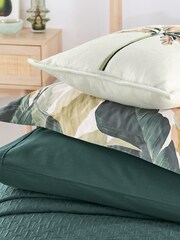 Ted Baker Green Urban Forager Embroidered Cushion - Image 3 of 4