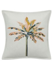 Ted Baker Green Urban Forager Embroidered Cushion - Image 4 of 4