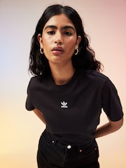 adidas Originals Adicolor Essentials Regular Black T-Shirt - Image 4 of 6