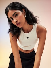 adidas Originals Essentials Rib Tank Top - Image 4 of 5