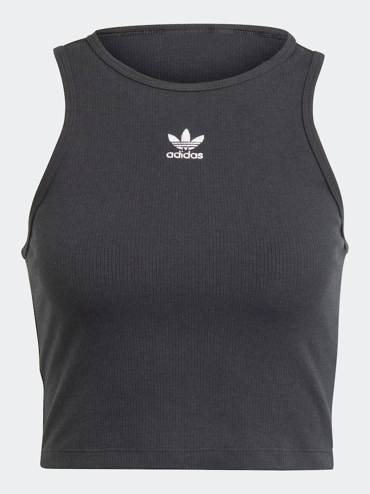 adidas Originals Essentials Rib Tank Top - Image 2 of 2