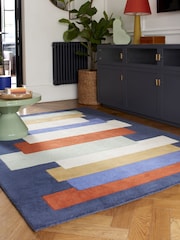 Asiatic Rugs Blue Reef Stacks Rug - Image 1 of 4