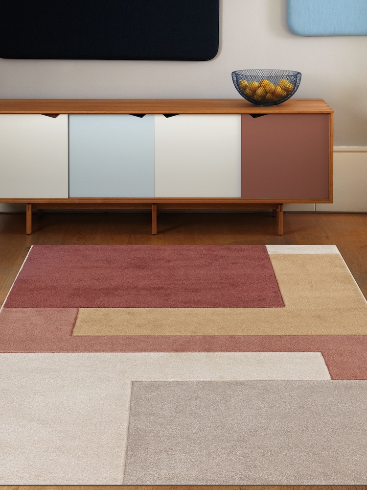 Asiatic Rugs Earth Sketch Blocks Rug - Image 1 of 4